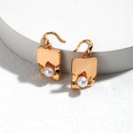 Elia - Sterling Silver and Freshwater Pearl Earrings - Pearlorious Jewellery