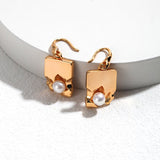 Elia - Sterling Silver and Freshwater Pearl Earrings - Pearlorious Jewellery
