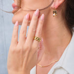 Elia - Sterling Silver and Freshwater Pearl Earrings - Pearlorious Jewellery