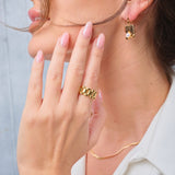 Elia - Sterling Silver and Freshwater Pearl Earrings - Pearlorious Jewellery