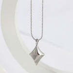 Eliana - Sterling Silver Four-pointed Star Necklace - Pearlorious Jewellery
