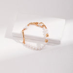 Elisha - Pearl and Sterling Silver Beads Bracelet - Pearlorious Jewellery