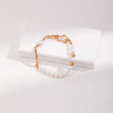 Elisha - Pearl and Sterling Silver Beads Bracelet - Pearlorious Jewellery