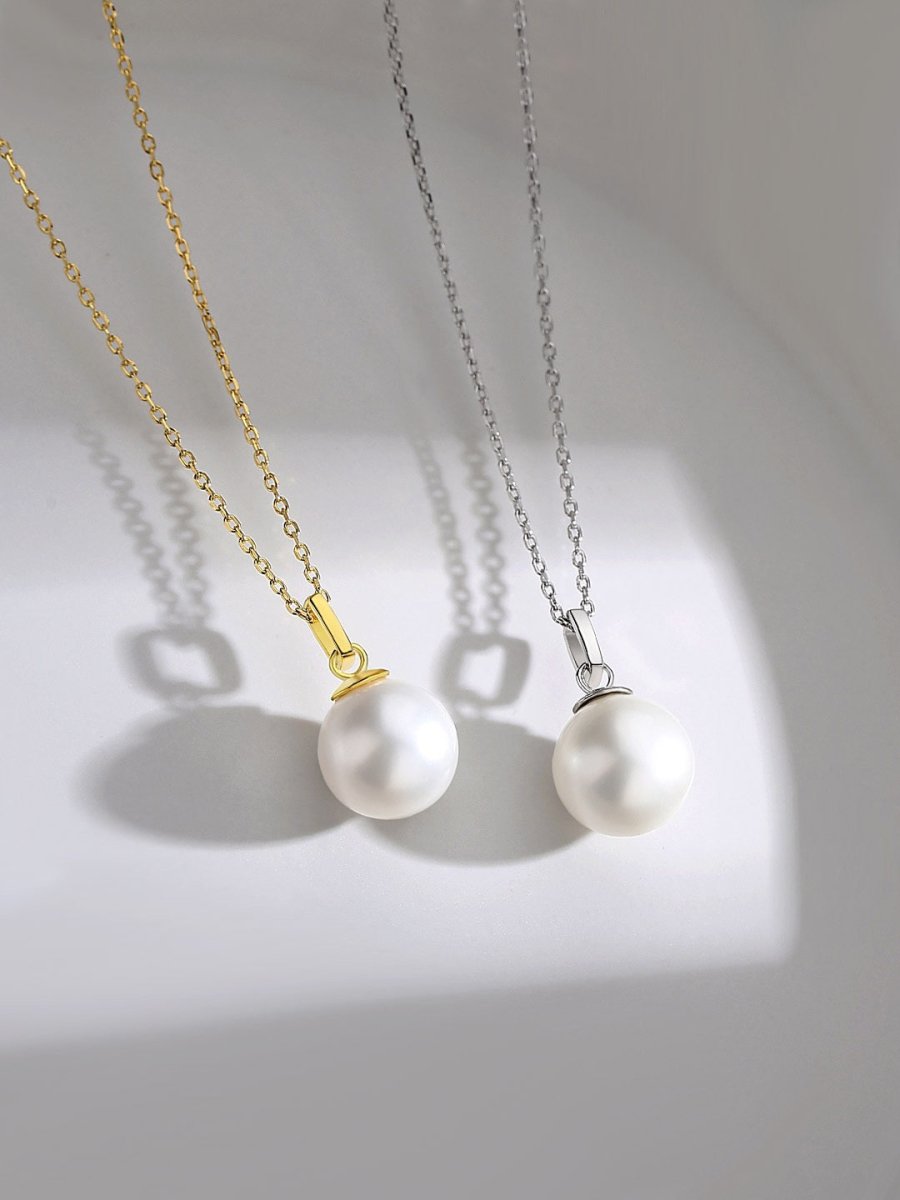 Elizabeth - Simplicity and Luxury Classic Design Pearl Necklace - Pearlorious Jewellery