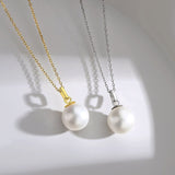 Elizabeth - Simplicity and Luxury Classic Design Pearl Necklace - Pearlorious Jewellery