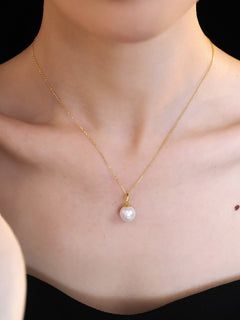 Elizabeth - Simplicity and Luxury Classic Design Pearl Necklace - Pearlorious Jewellery