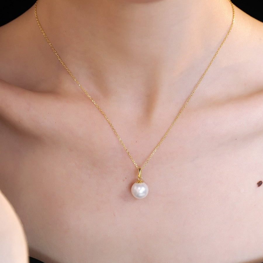 Elizabeth - Simplicity and Luxury Classic Design Pearl Necklace - Pearlorious Jewellery