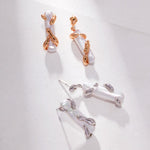 Ember - Baroque Pearl AB Earrings - Pearlorious Jewellery