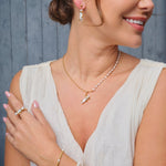 Ember - Baroque Pearl Rings - Pearlorious Jewellery