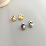 Enola - Sterling Silver and Freshwater Pearl Earrings - Pearlorious Jewellery