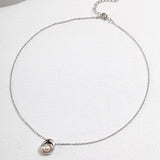 Enola - Sterling Silver and Freshwater Pearl Necklace - Pearlorious Jewellery