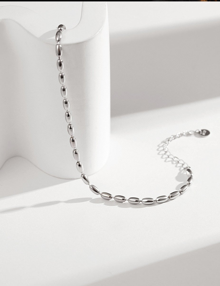 Evie - Simplicity Sterling Silver Bracelet - Pearlorious Jewellery