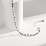 Evie - Simplicity Sterling Silver Bracelet - Pearlorious Jewellery