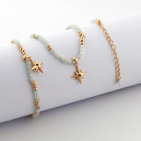 Florence - Natural Burmese Jade with a Starlight Pendant Bracelet - Pearlorious Jewellery
