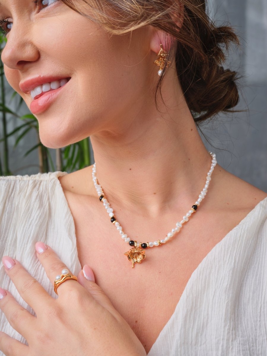 Freya - Delicate Freshwater Pearl Necklace - Pearlorious Jewellery