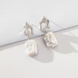 Gia - Irregular Baroque Pearl Earrings - Pearlorious Jewellery