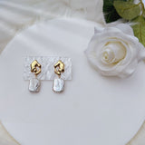 Gia - Irregular Baroque Pearl Earrings - Pearlorious Jewellery