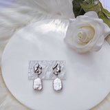 Gia - Irregular Baroque Pearl Earrings - Pearlorious Jewellery