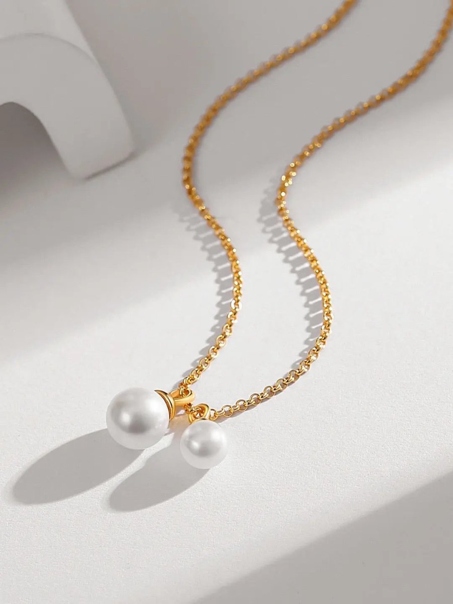 Grace - Simplistic and Delicate Freshwater Pearl Necklace Gift for Her - Pearlorious Jewellery