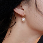 Isabella - Classic Freshwater Pearl Earrings - Pearlorious Jewellery