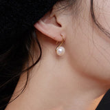 Isabella - Classic Freshwater Pearl Earrings - Pearlorious Jewellery