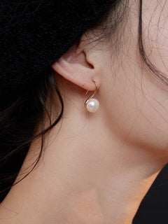 Isabella - Classic Freshwater Pearl Earrings - Pearlorious Jewellery