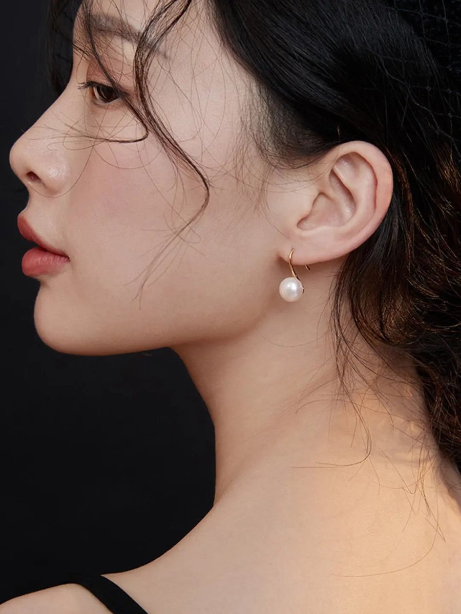 Isabella - Classic Freshwater Pearl Earrings - Pearlorious Jewellery
