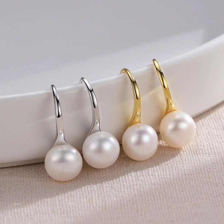 Isabella - Classic Freshwater Pearl Earrings - Pearlorious Jewellery