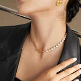 Jessica - Sterling Silver Pearl Necklace - Pearlorious Jewellery