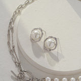 Jessica - Sterling Silver Pearl Necklace - Pearlorious Jewellery