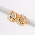 Josie - Croissant Earrings Sterling Silver Gold Vermeil Earrings - Pearlorious Jewellery