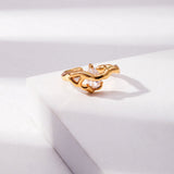 Kylie - Sterling Silver and Zircon Ring - Pearlorious Jewellery