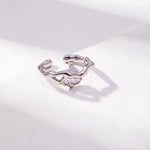 Kylie - Sterling Silver and Zircon Ring - Pearlorious Jewellery