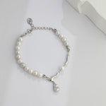 Layla - Baroque Pearl Bracelet elegant gold vermeil and sterling silver best gift for her - Pearlorious Jewellery