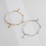 Layla - Baroque Pearl Bracelet elegant gold vermeil and sterling silver best gift for her - Pearlorious Jewellery