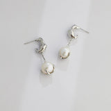 Layla - Baroque Pearl Earrings best gift for her Fashionable and Elegant - Pearlorious Jewellery