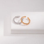 Leah - Love Heart Rings - Pearlorious Jewellery