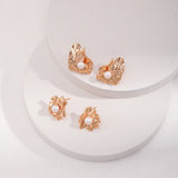 Leah - Sterling Silver Leaf Earrings - Pearlorious Jewellery