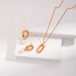 Luca - Letter O and Pearl Pendant Necklace Sterling Silver - Pearlorious Jewellery