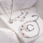 Mandee - Sterling Silver and Baroque Pearl Drop Earrings - Pearlorious Jewellery