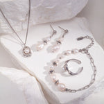 Mandee - Sterling Silver and Freshwater Pearl Necklace - Pearlorious Jewellery