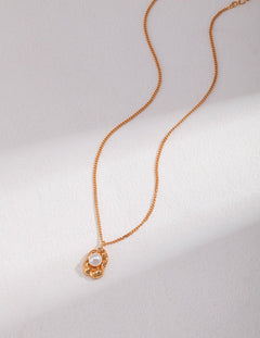 Mandee - Sterling Silver and Freshwater Pearl Necklace - Pearlorious Jewellery