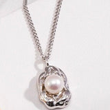Mandee - Sterling Silver and Freshwater Pearl Necklace - Pearlorious Jewellery