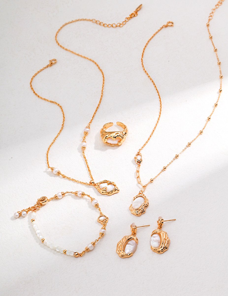 Melisa - Mother of Pearl Necklaces - Pearlorious Jewellery