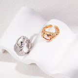 Melisa - Mother of Pearl Rings - Pearlorious Jewellery