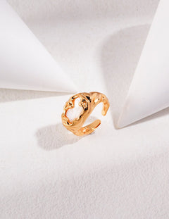 Melisa - Mother of Pearl Rings - Pearlorious Jewellery