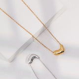 Mila - Minimalist Sterling Silver Necklace - Pearlorious Jewellery