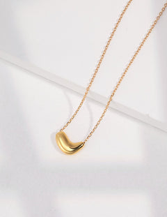 Mila - Minimalist Sterling Silver Necklace - Pearlorious Jewellery
