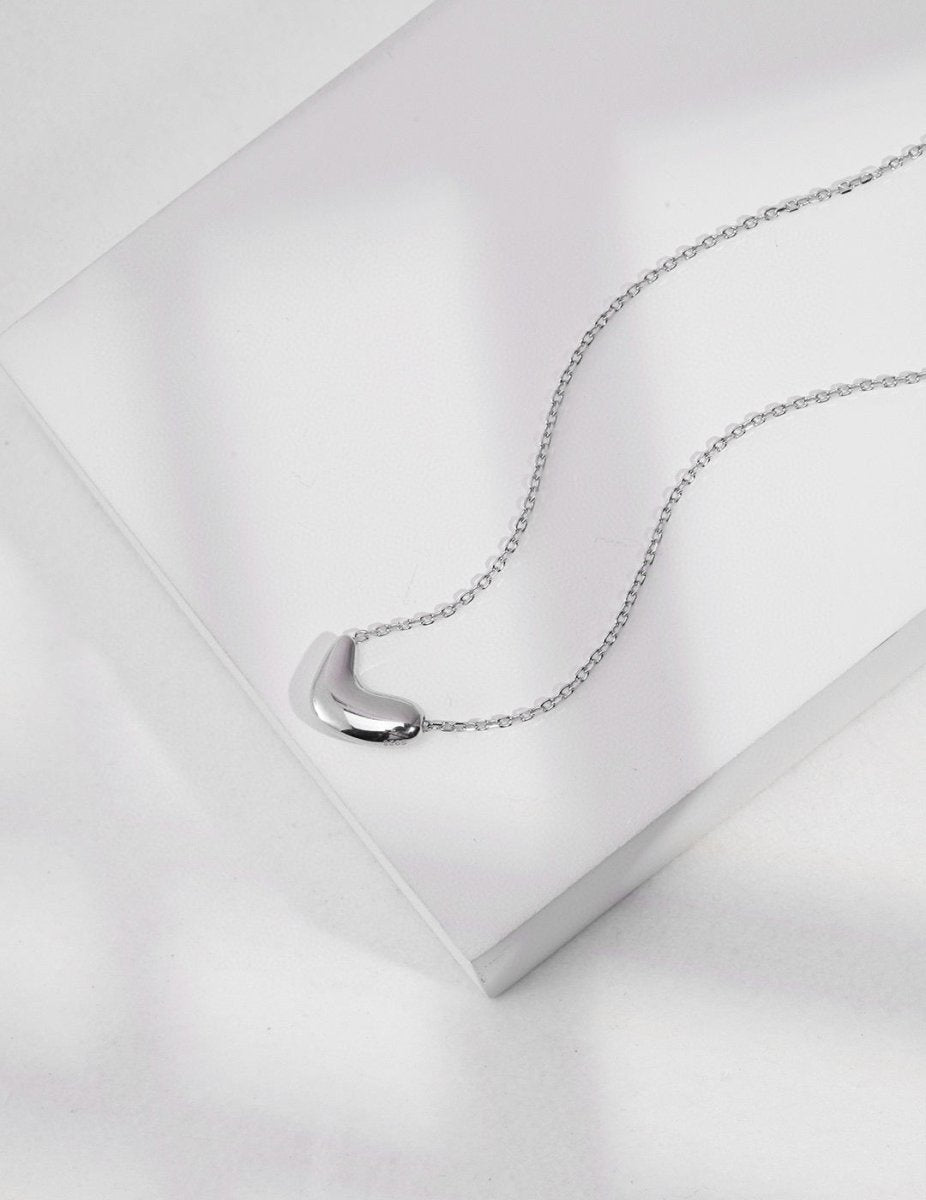 Mila - Minimalist Sterling Silver Necklace - Pearlorious Jewellery