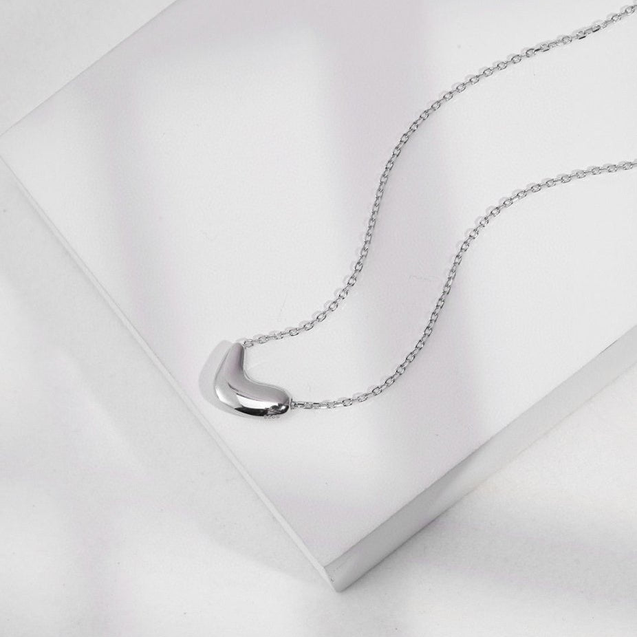 Mila - Minimalist Sterling Silver Necklace - Pearlorious Jewellery